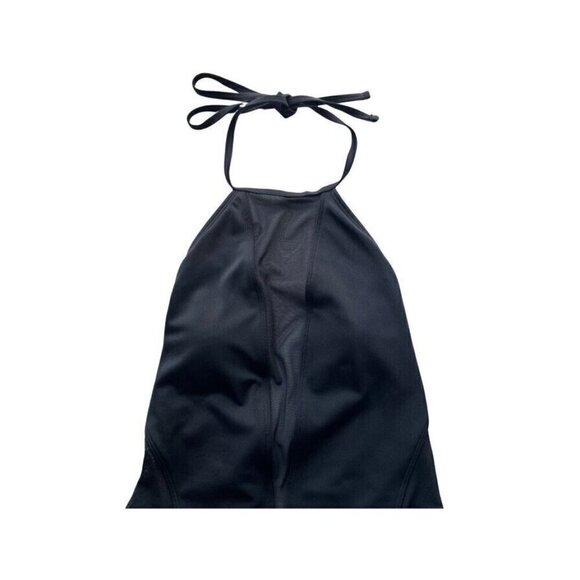 Ted Baker London Black Mesh Panel Halter one piece Swimsuit size 1 - Picture 7 of 10